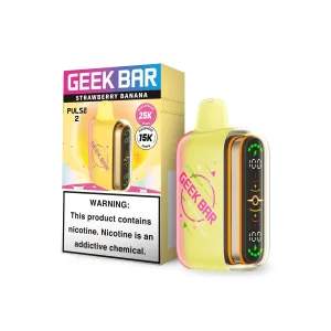 Strawberry Banana - Geek Bar Pulse 2 25K Disposable Vape