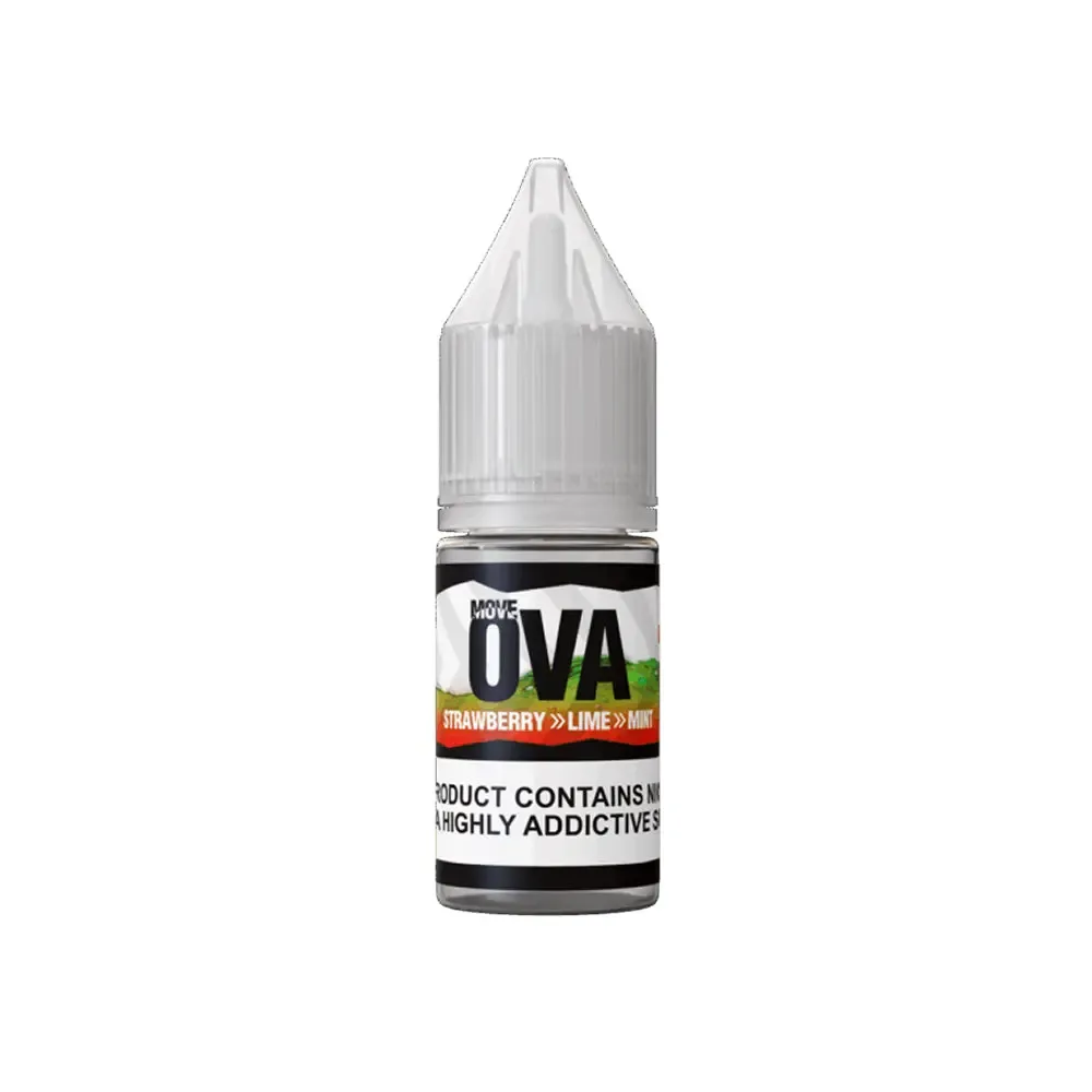 Strawberry Lime Mint 10ml Nic Salt by Move Ova