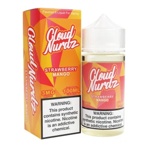 Strawberry Mango 100ml Synthetic Nic Vape Juice - Cloud Nurdz - 6mg