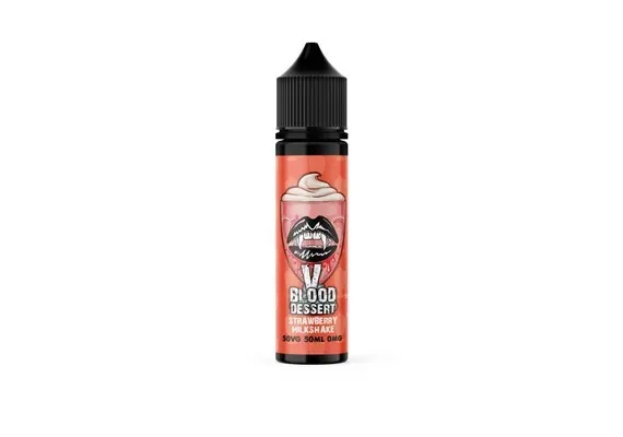 STRAWBERRY MILKSHAKE (DESSERT) 50ML E LIQUID V BLOOD