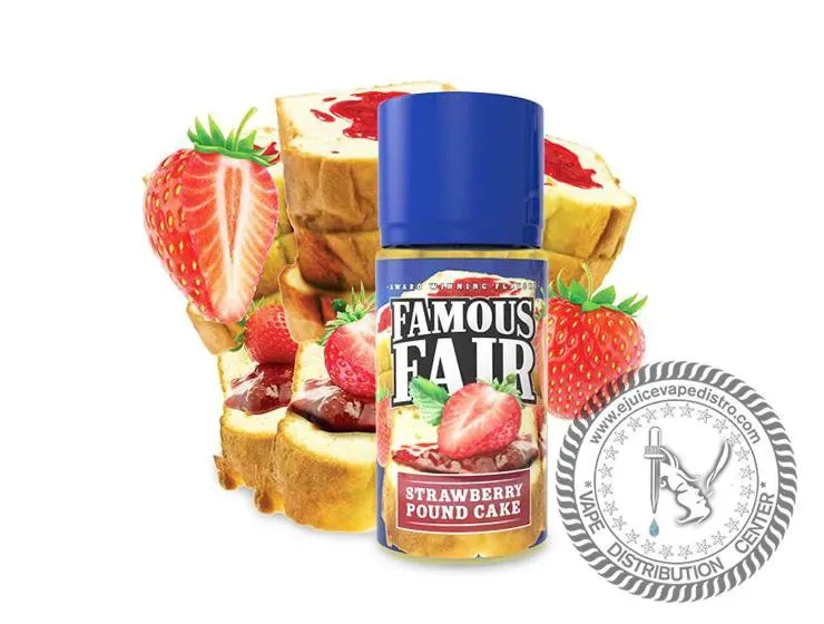 Strawberry Pound Cake by Famous Fair 100ML