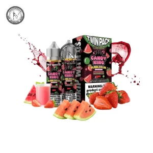 STRAWBERRY WATERMELON BUBBLEGUM – CANDY KING E-LIQUID – 120ML