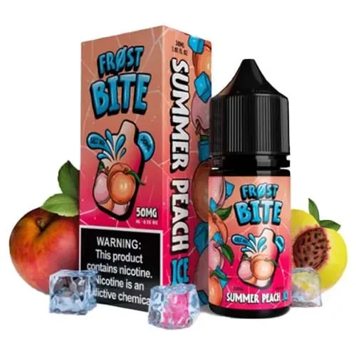 Summer Peach Ice Salt by Frost Bite 30ML