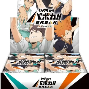 Takara Tomy Haikyu Baboca Card Booster Box HV-P04 Break Talent and Sense