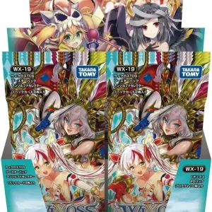Takara Tomy Wixoss WX-19 TCG Card Booster Box, 4 Mixed Types