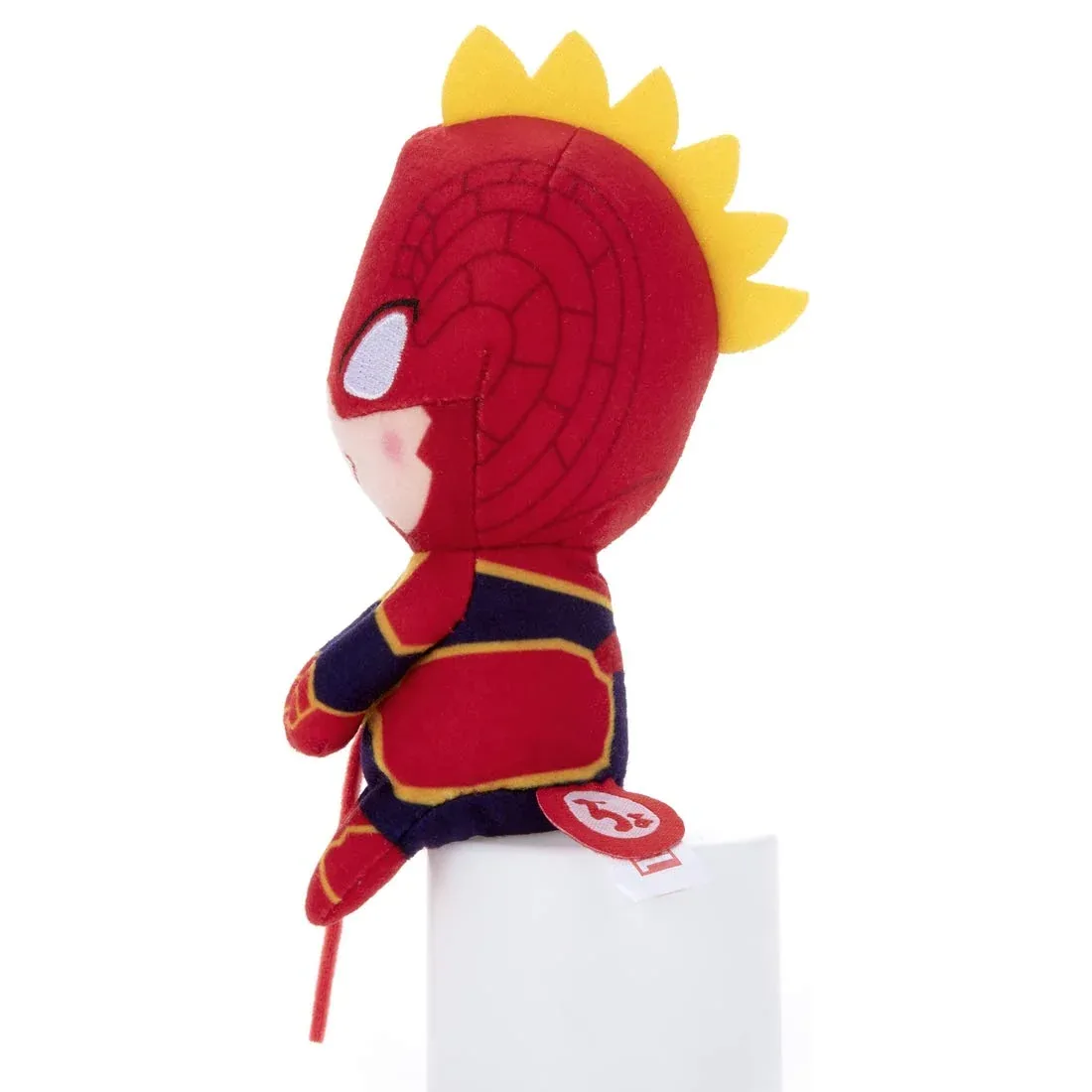 Takaratomy Arts Marvel Chokkori-San Captain Marvel 12cm Plush Figure - Image 2