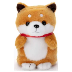 Takaratomy Arts Mimicry Pet Japanese Dog Plush Toy 13Cm Tall
