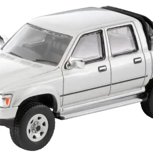 Tomytec Toyota Hilux 4WD Double Cab SSR Silver 1991 Model Lv-N256C