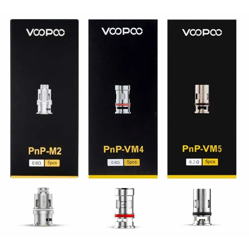 VooPoo PnP Replacement Coil 5 Pack