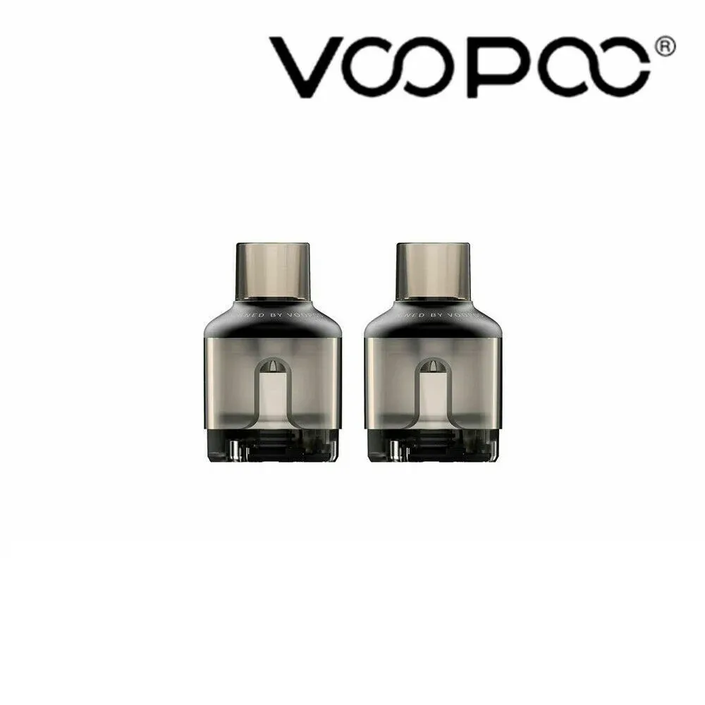 VooPoo TPP Pod Tank Pack of 2x Replacement Pods 2ml Capacity TPD Compliant