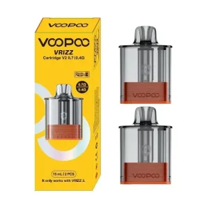 VOOPOO V2 Cartridge V2 Replacement Pods (2x Pack) - 0.7/0.4ohm