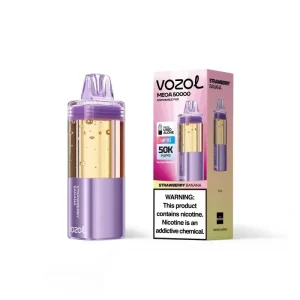 Vozol Mega 50K Disposable Pod (Requires Kit for Use) - Strawberry Banana