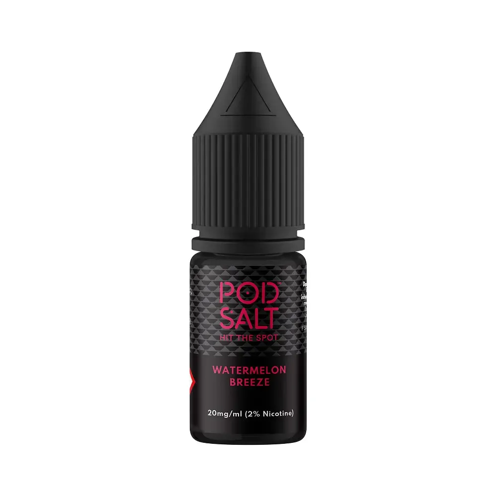 Watermelon Breeze Nic Salt E-Liquid by Pod Salt