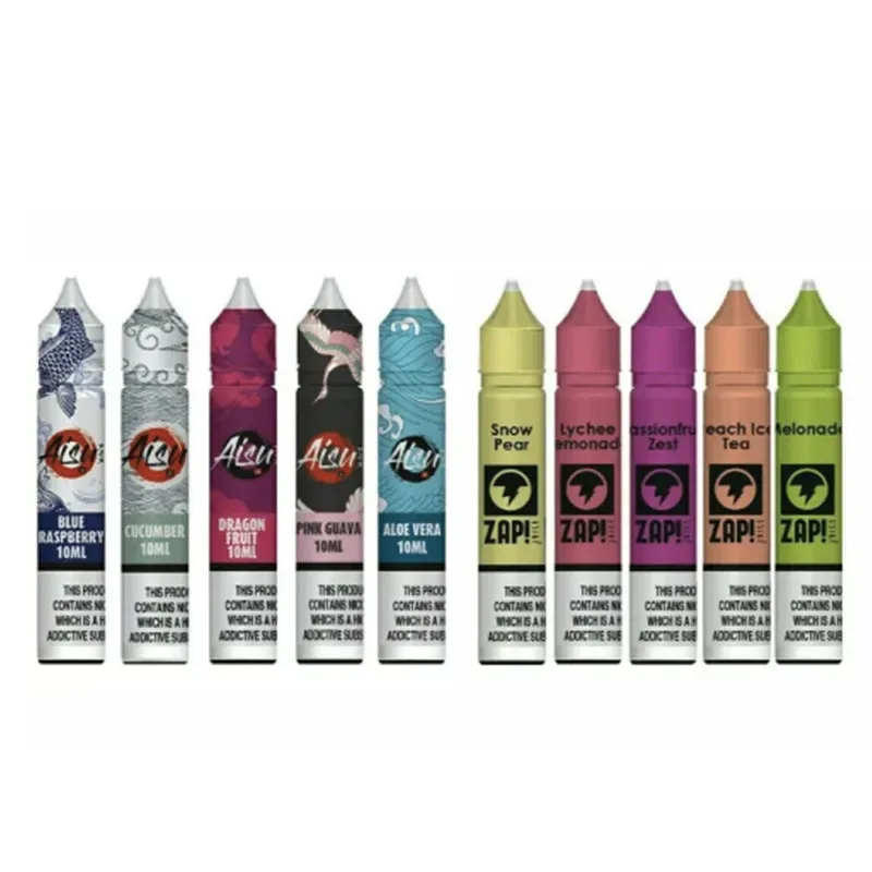 Zap! Aisu Nic Salt 10ml 10mg/20mg Vape Juice – All Flavours Available