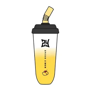 ZHUIYUN Mini Cup Disposable 6800 Puff – Spiced Lemon