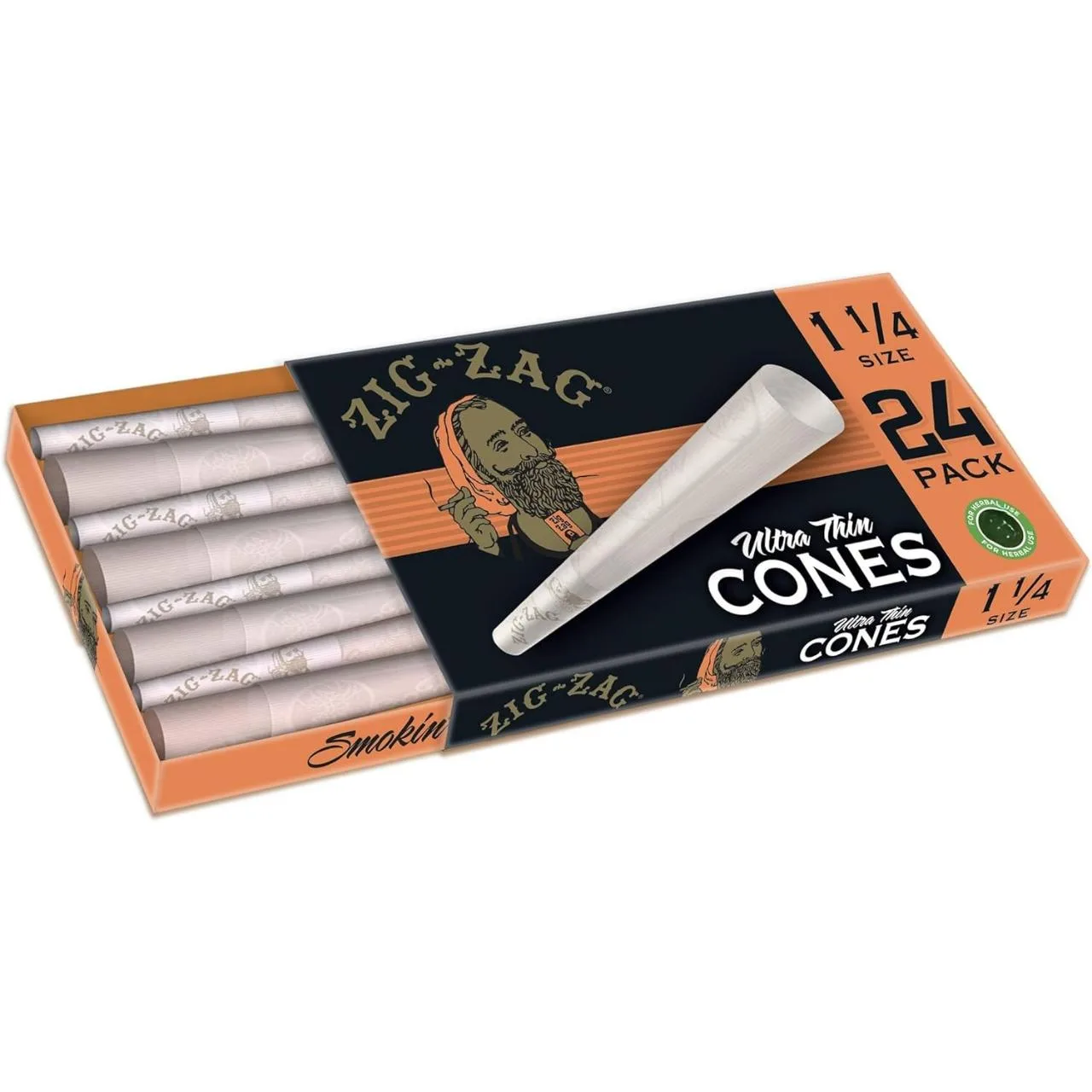 Zig Zag 1-1/4 Cones 1PK-24CT - Image 2