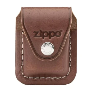 Zippo Brown Lighter Pouch with Clip