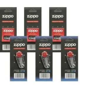 Zippo Genuine Flints & Wicks Variety Packs