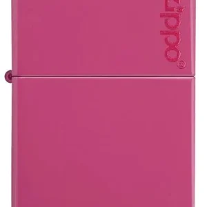 Zippo Lighter - Frequency Hot Pink w/ Zippo Logo